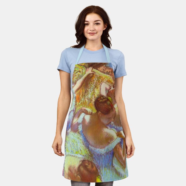 Tablier Les Danseuses bleues d'Edgar Degas (Porté)
