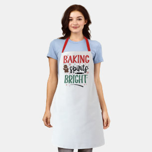 Tablier Les esprits de la pâtisserie de Noël illuminent