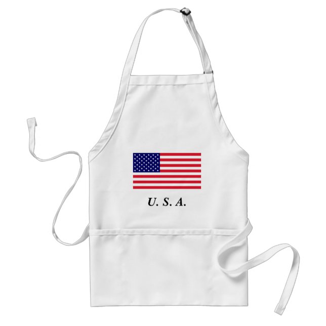 Tablier Les Etats-Unis - Drapeau américain (Devant)