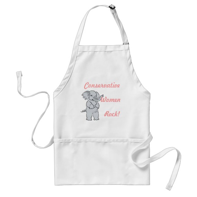 Tablier Les femmes conservatrices Rock Apron (Devant)