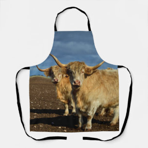 Tablier Les Hautes-Terres d'or : La grâce des vaches de co