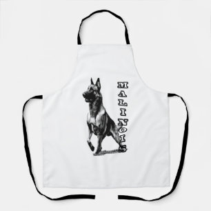Tablier Les Malinois belges sont les meilleurs