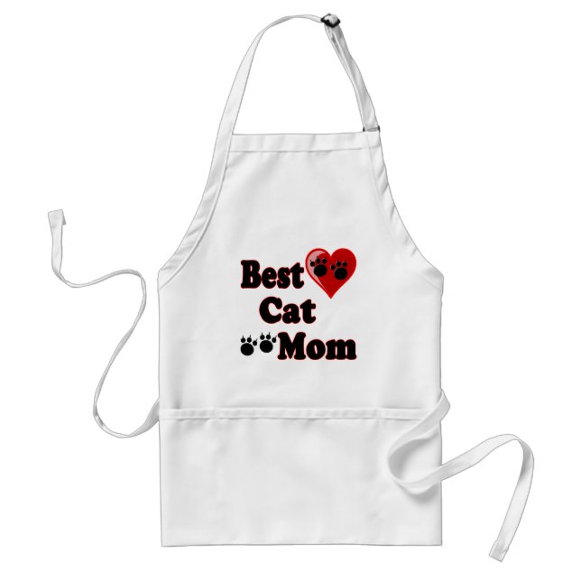 Tablier Les meilleures marchandises de maman de chat pour (Devant)