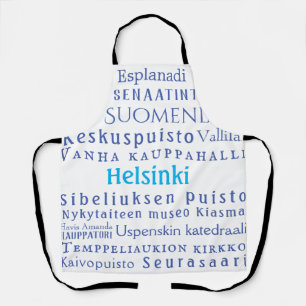Tablier Les monuments d'Helsinki