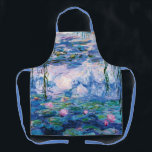 Tablier Les nénuphars de Monet<br><div class="desc">L’Eau de Monet. 
Visitez mon magasin pour un design plus intéressant et plus de choix de couleurs => zazzle.com/iwheels*</div>