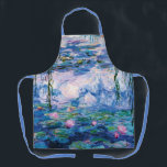 Tablier Les nénuphars de Monet<br><div class="desc">L’Eau de Monet. 
Visitez mon magasin pour un design plus intéressant et plus de choix de couleurs => zazzle.com/iwheels*</div>