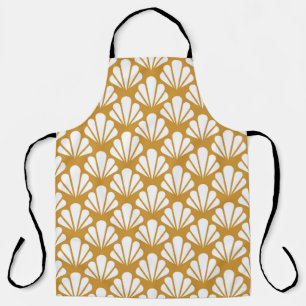 Tablier Les patters de Art Deco Seamless. Geometric Floral