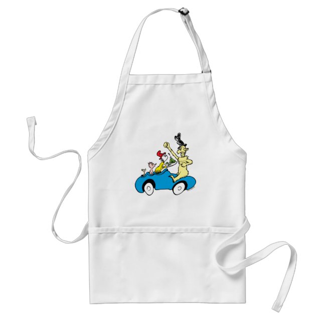 Tablier Les personnages de Dr. Seuss Les œufs verts et le  (Devant)