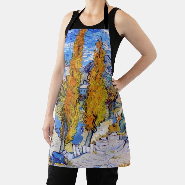 Tablier Les peupliers de Saint-Rémy, Van Gogh (Insitu)