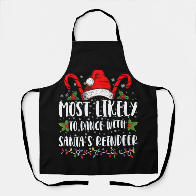 Tablier Les plus susceptibles de danser avec la famille de (Recto)