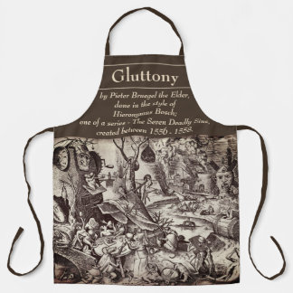 Tablier Les Sept Péchés Mortels - Gluttonie