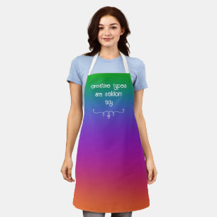 Tablier Les types créatifs sont rarement Tidy Rainbow Apro