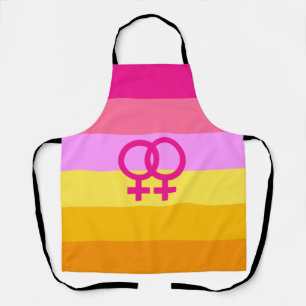 Tablier Lesbienne Dawn Pride Femmes qui aiment les femmes