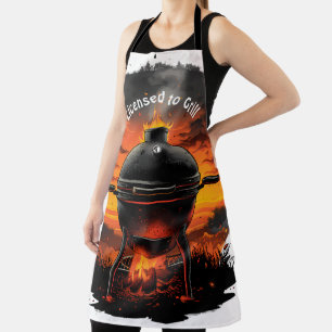 Tablier L'espace barbecue ultime pour les Grill Warriors