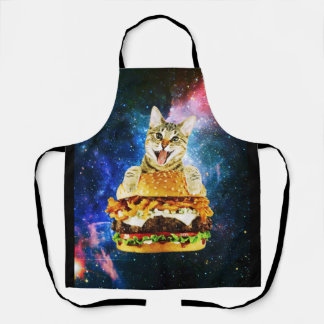 Tablier L'espace drôle pour les burgers