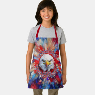 Tablier L'Esprit de 1776, 2026 L'aigle rouge de l'Amérique