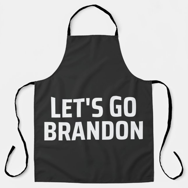 Tablier let's go brandon Magnet (Recto)