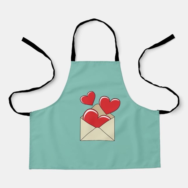Tablier Lettre de love (Recto)