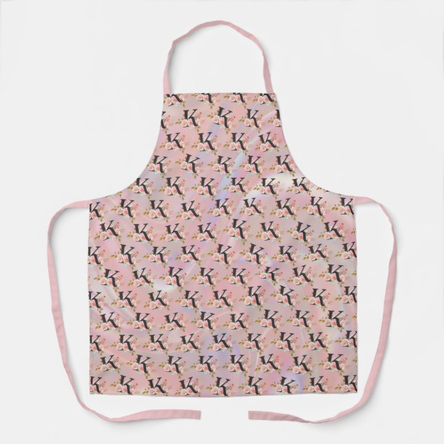 Tablier Lettre K (Recto)