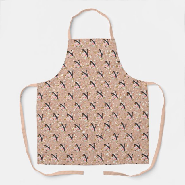 Tablier Lettre N (Recto)