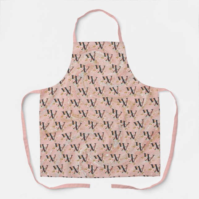Tablier Lettre W (Recto)