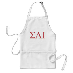 Tablier Lettres grecques Sigma Alpha Iota