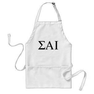 Tablier Lettres grecques Sigma Alpha Iota