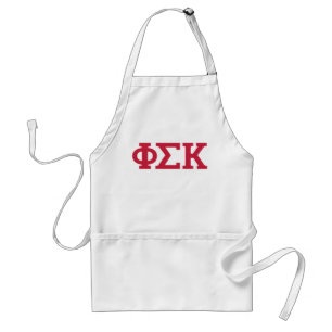 Tablier Lettres Phi Sigma Kappa