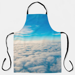 Tablier Lever du soleil au-dessus des nuages depuis la fen