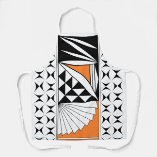 Tablier Lever du soleil du sud-ouest en orange