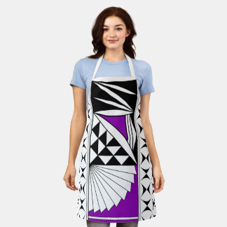 Tablier Lever du soleil du sud-ouest en violet