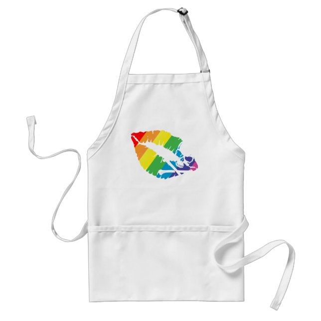 Tablier lèvres de poison (Devant)