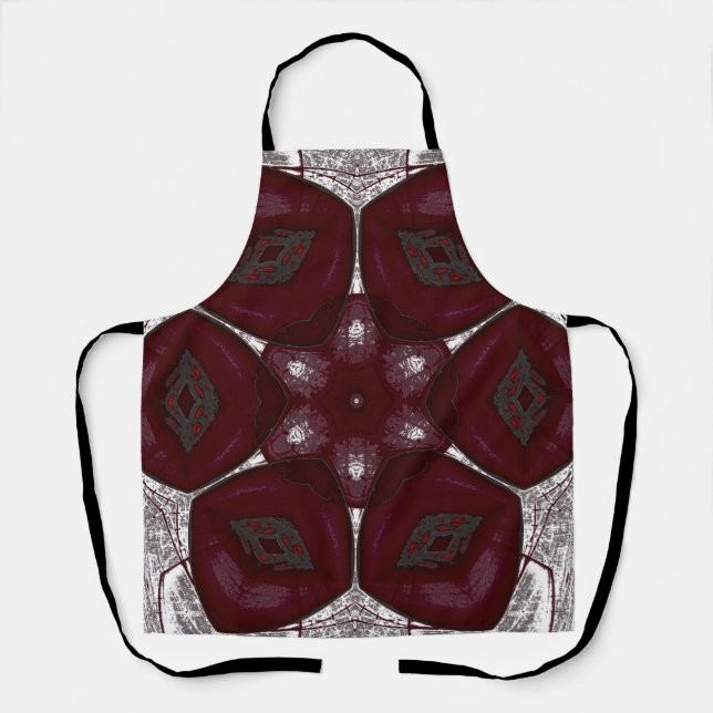Tablier Lèvres Fleur Prem Mandal (Recto)