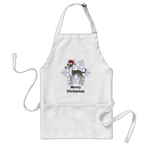 Tablier Lévrier de Noël/whippet/lévrier italien