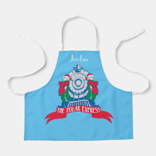 Tablier L'Express polaire   Elfes debout En Train