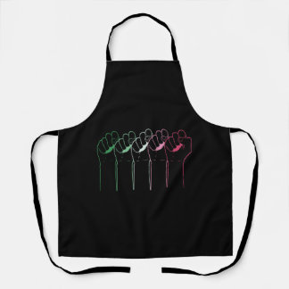 Tablier LGBT Abrosexuel Poing LGBTQ Cadeau Abrosexuel