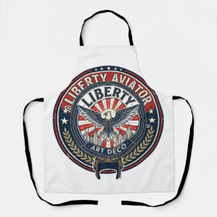 Tablier Liberty Aviator Patriotique Patriotique Aviation V