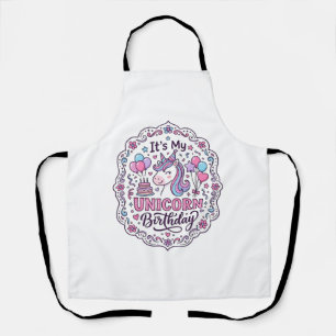 Tablier Licorne C'est Mon Anniversaire De Licorne T Shirt