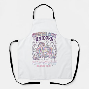 Tablier Licorne Crystal Core Licorne Adorable Vector Desig