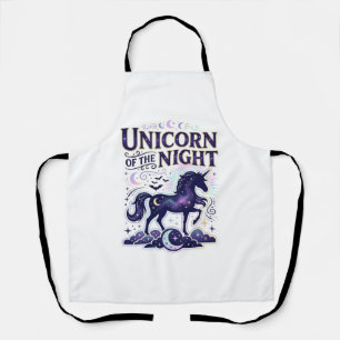 Tablier Licorne de la conception graphique de nuit Zazzle