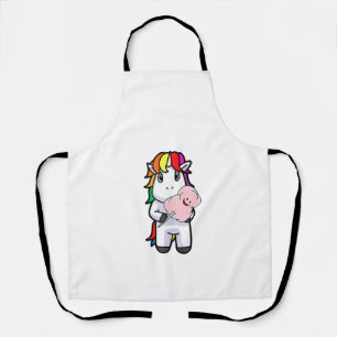 Tablier Licorne Enfants Mignons Licornes Mignonnes Enfant