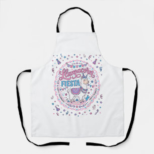 Tablier Licorne Llamacorne Fiesta T-shirt Graphique Ludiqu