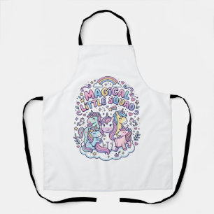 Tablier Licorne Magical Little Squad Conception Graphique 