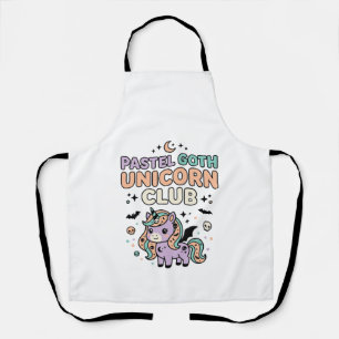 Tablier Licorne Pastel Goth Licorne Club Graphique Tendanc