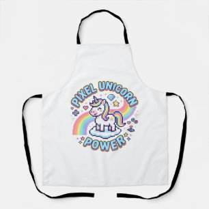 Tablier Licorne Pixel Licorne Puissance Conception Graphiq