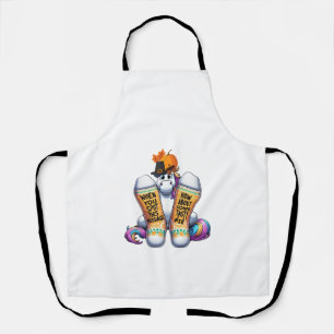 Tablier Licorne portant des chaussettes Hommes Femmes Enfa
