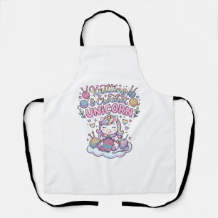 Tablier Licorne Tricot Crochet Licorne Typographie Adorabl