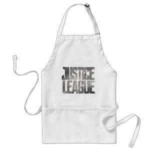 Tablier Ligue de Justice   Logo métallique de la Ligue de