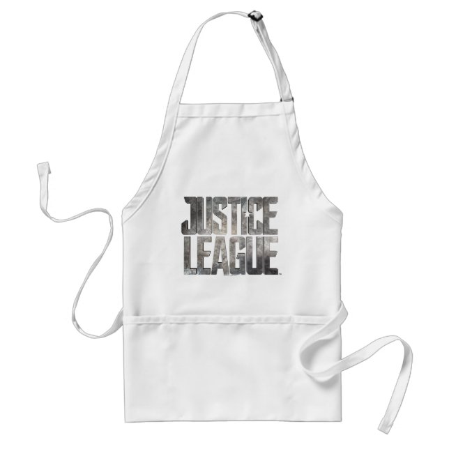 Tablier Ligue de Justice | Logo métallique de la Ligue de  (Devant)