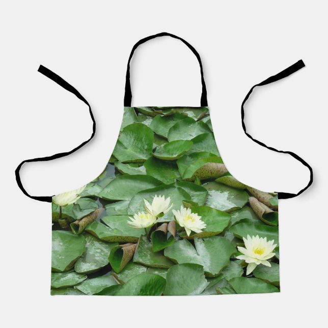 Tablier Lillies d'eau (Recto)